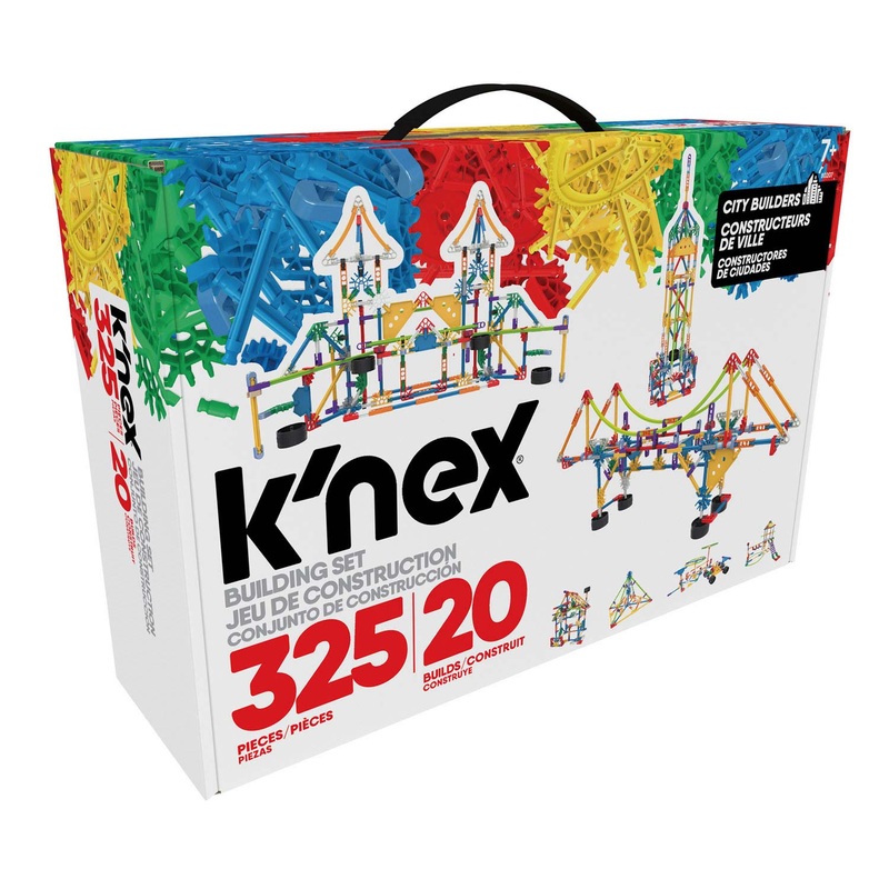 K’Nex City Builders building set – 325 pieces / 20 builds