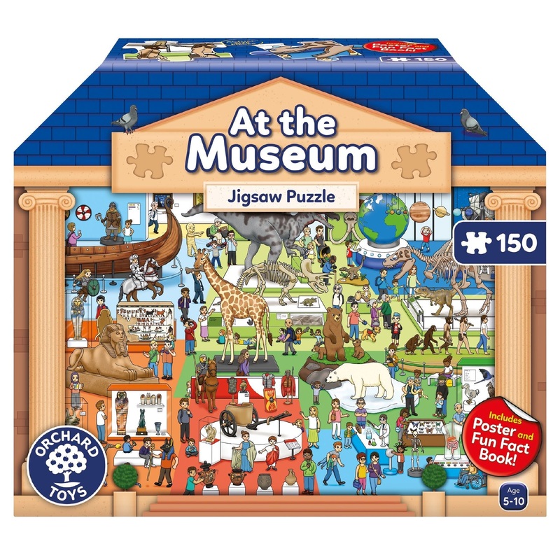 At the Museum – 150pc Puzzle and Fact Book