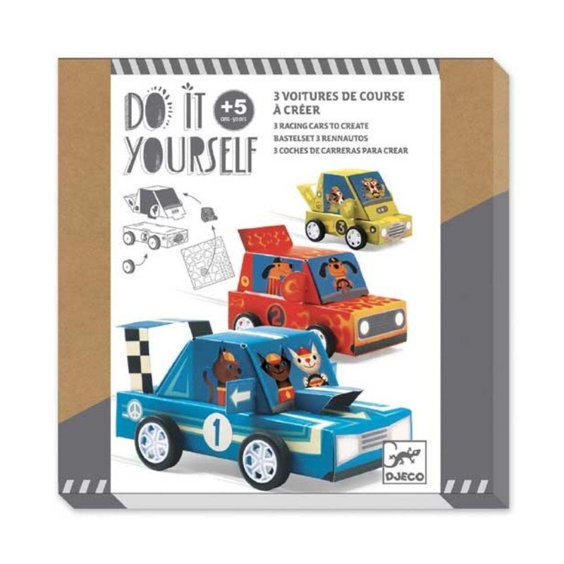 Djeco DIY – Grand Prix Motor Cars