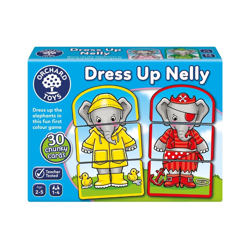 Dress Up Nelly Game – 2-5yrs