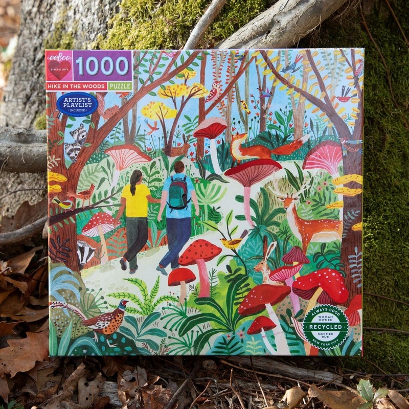 Hike in the Woods 1000pc Puzzle by eeBoo