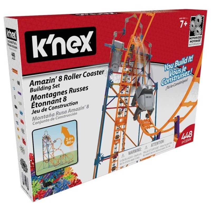 K’Nex Amazin’ 8 Roller Coaster building set