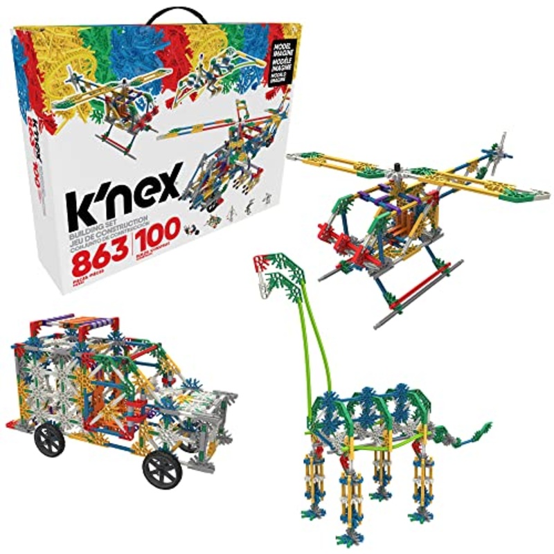 K’Nex Imagine Building Set – 863 pieces / 100 models