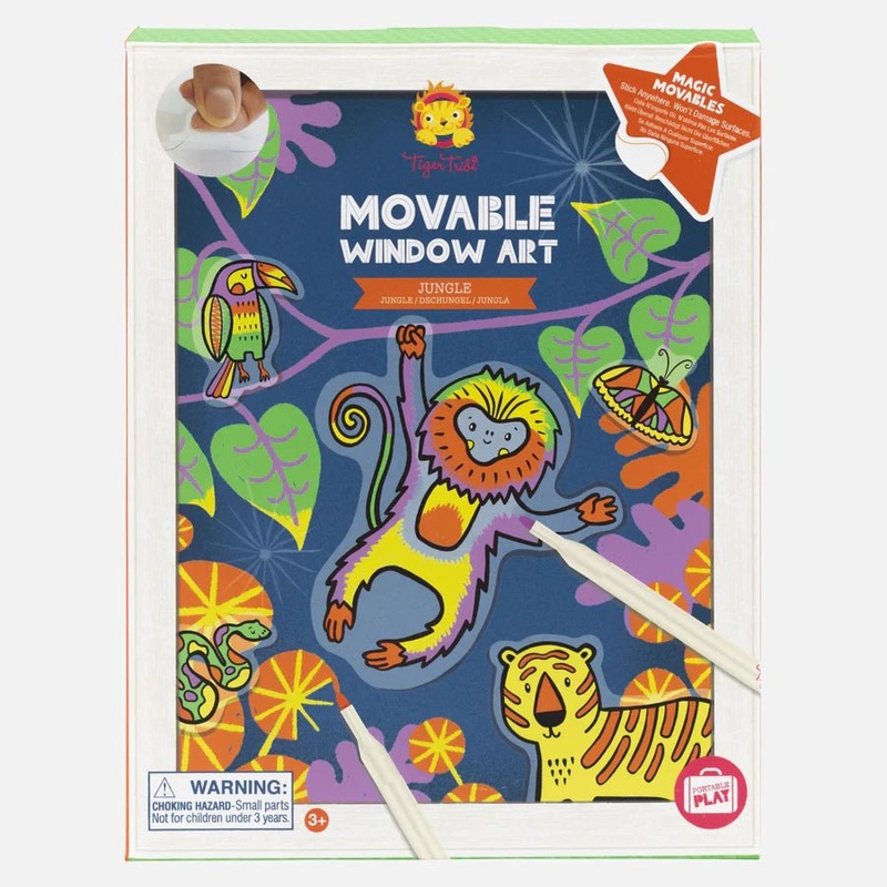 Movable Window Art – Jungle by Tiger Tribe