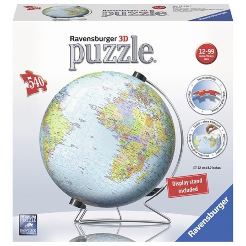 Ravensburger – 540pc 3D Puzzle – The Earth