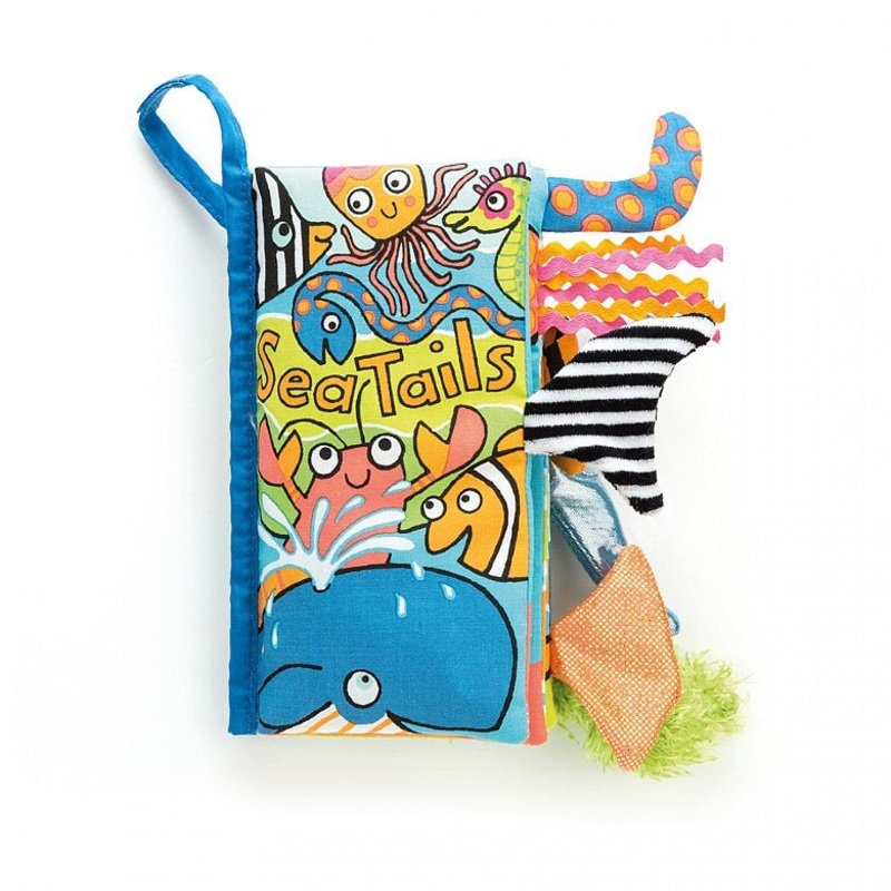 Sea Tails Fabric Activity Book by Jellycat