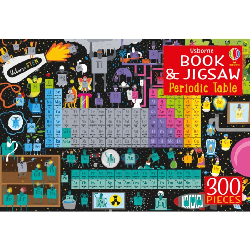 Usborne: Usborne Book and Jigsaw Periodic Table Jigsaw