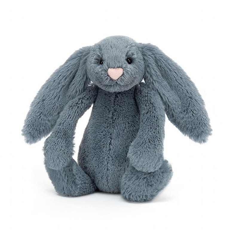 Bashful Dusky Blue Bunny Original by Jellycat