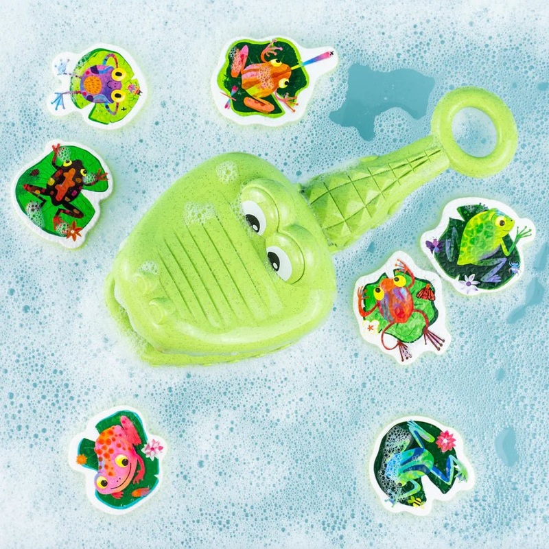 Croc Chasey – Catch a Frog Bath Toy by Tiger Tribe (2 – 4yrs)