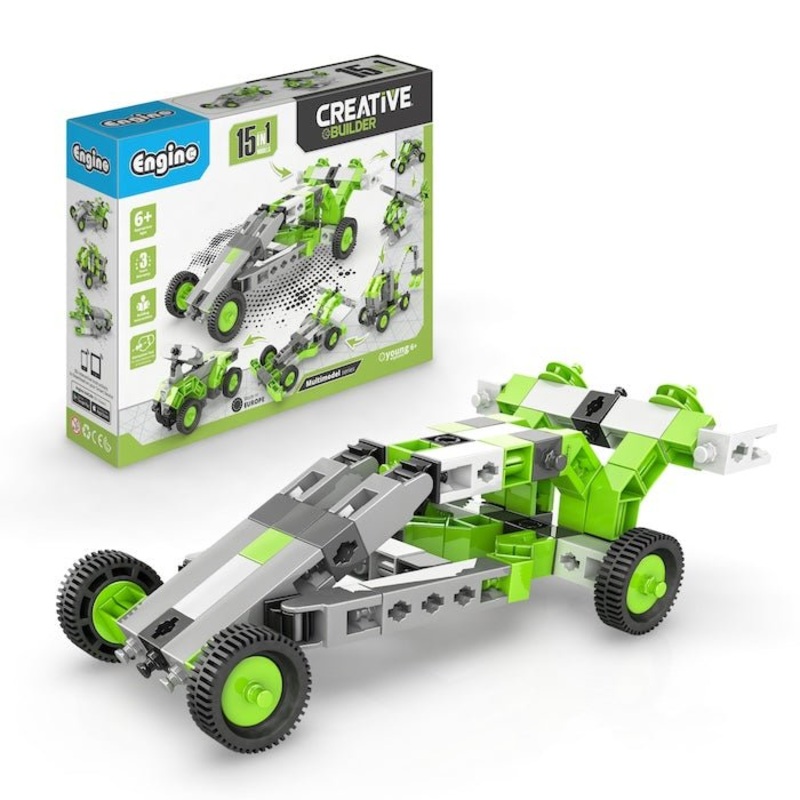 Engino:  Creative Builder Multi-Model set (15 models) 6yrs+