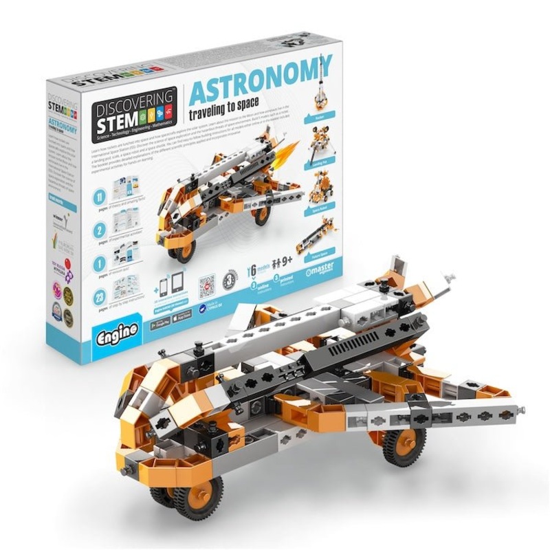 Engino Discovering Stem: Astronomy – Travelling to Space – 9yrs+