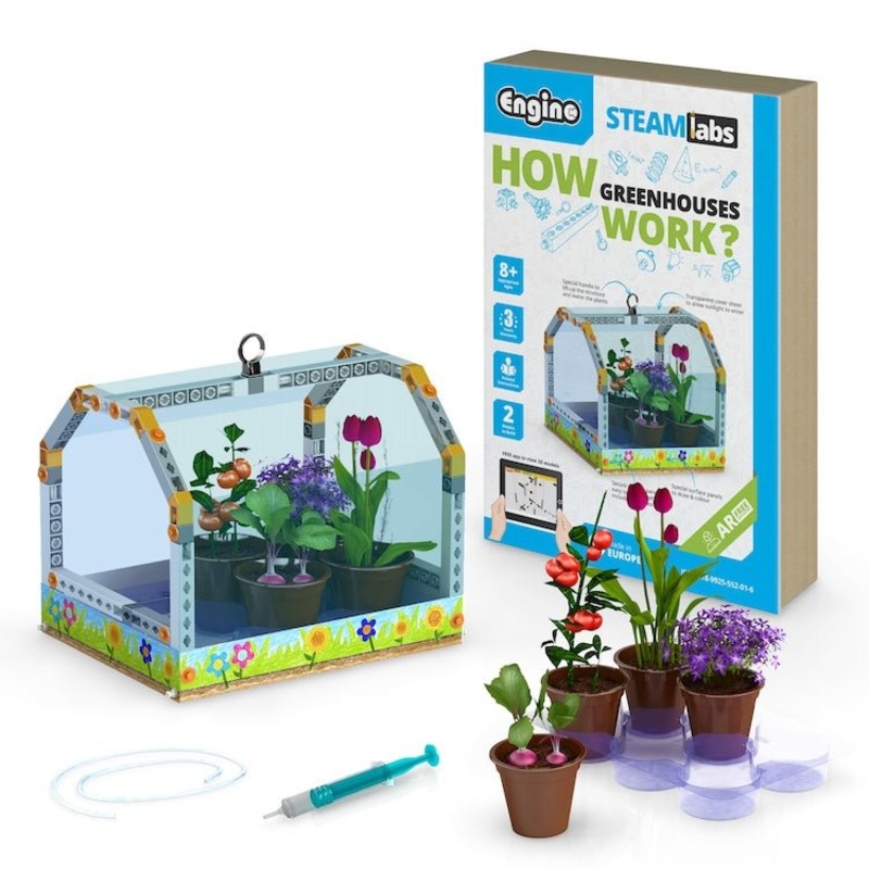 Engino STEAMlabs – How Greenhouses Work? – 8yrs+