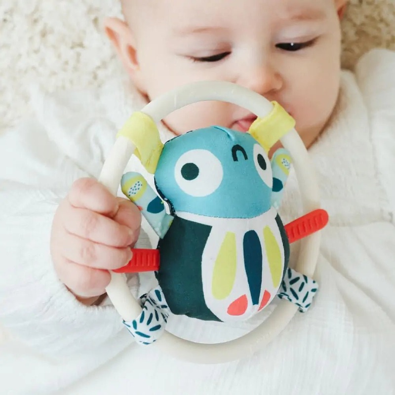 Miniland Spider Rattle and Teether (0 – 6 mnths)