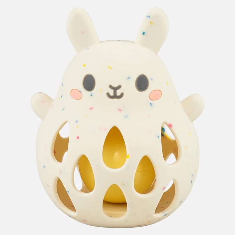 Silicone Rattle – Bunny by Tiger Tribe
