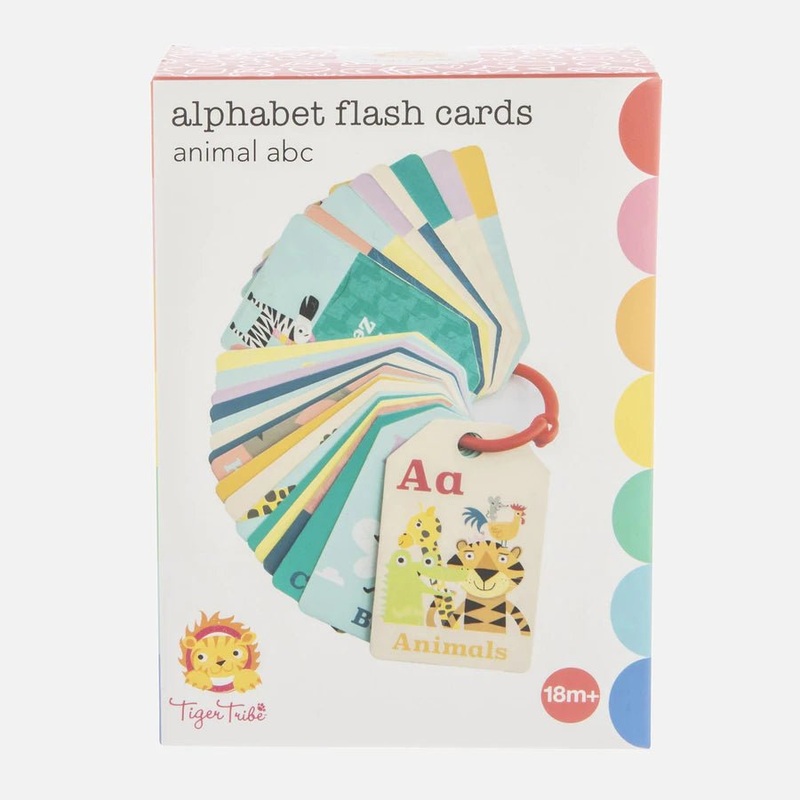 Alphabet Flash Cards ABC- Animals by Tiger Tribe