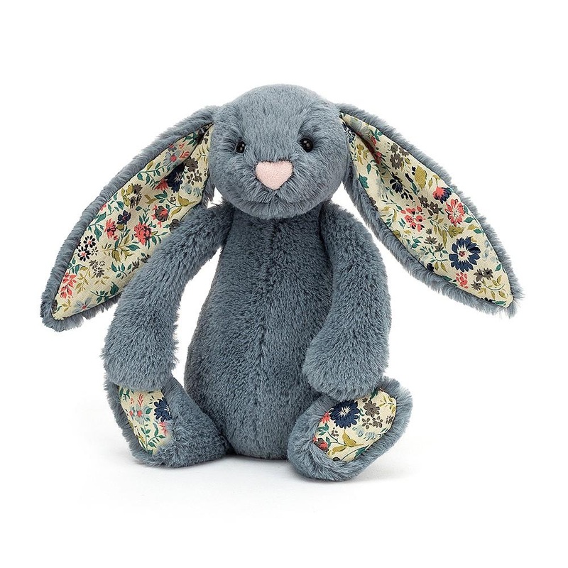 Blossom Dusky Blue Bunny Original by Jellycat