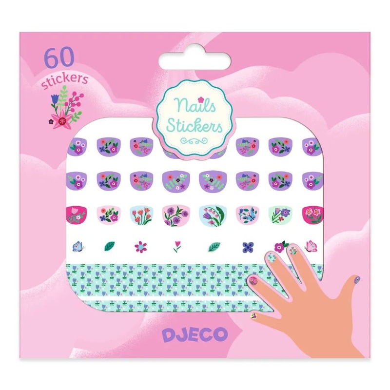 Djeco Nail Stickers – Little Flowers