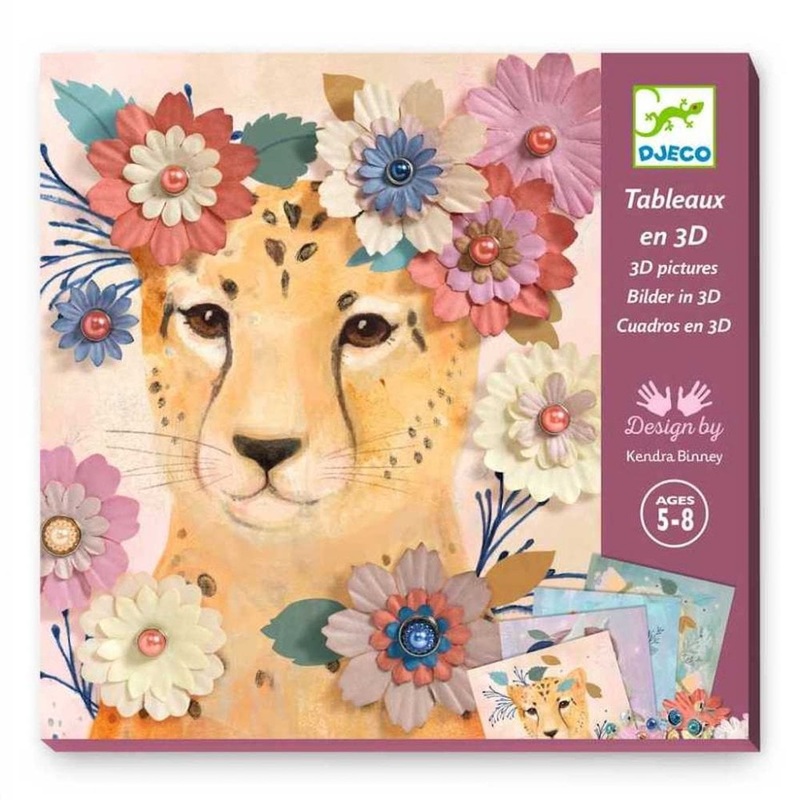 Djeco Paper Creations – Floral Wreaths – 5 – 8yrs