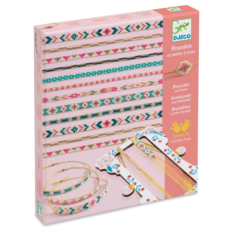 Djeco Tiny Beads friendship bracelet craft kit – 8 – 14yrs