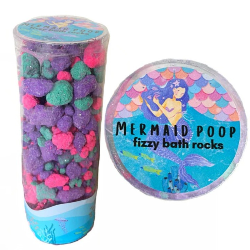 Mermaid Poop Fizzy Bath Rocks