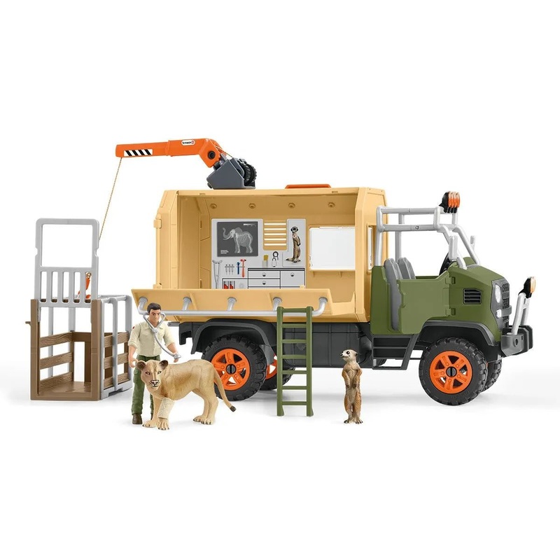 Schleich Wildlife – Animal Rescue Large Truck