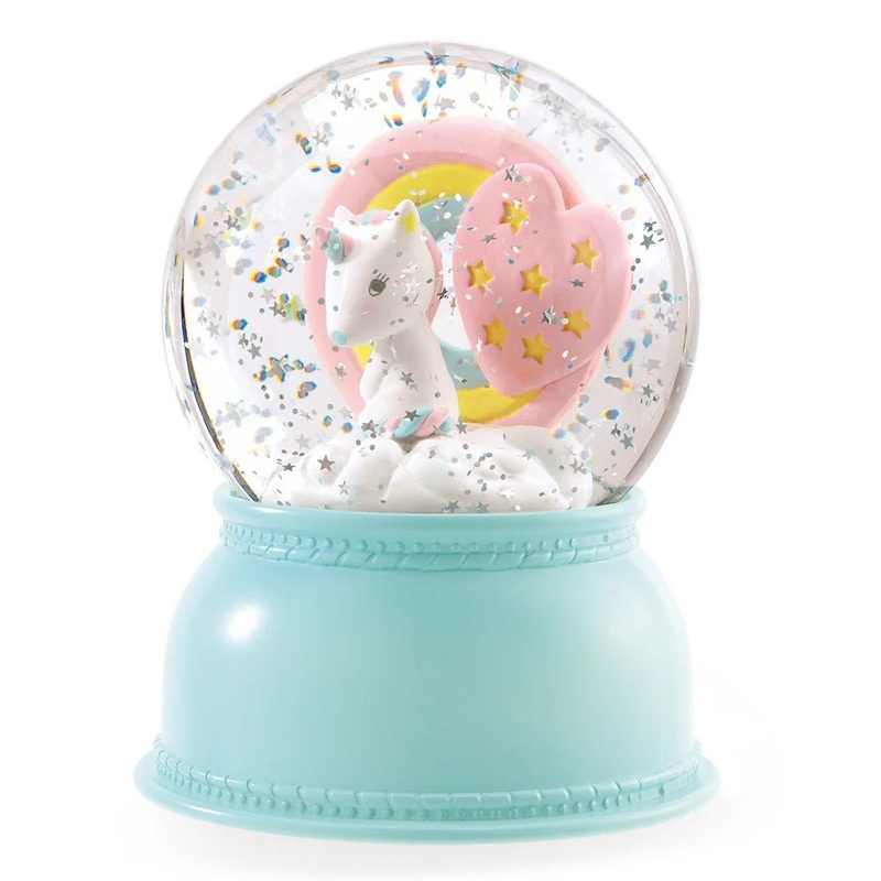 Djeco Snow Globe with Night Light – Unicorn