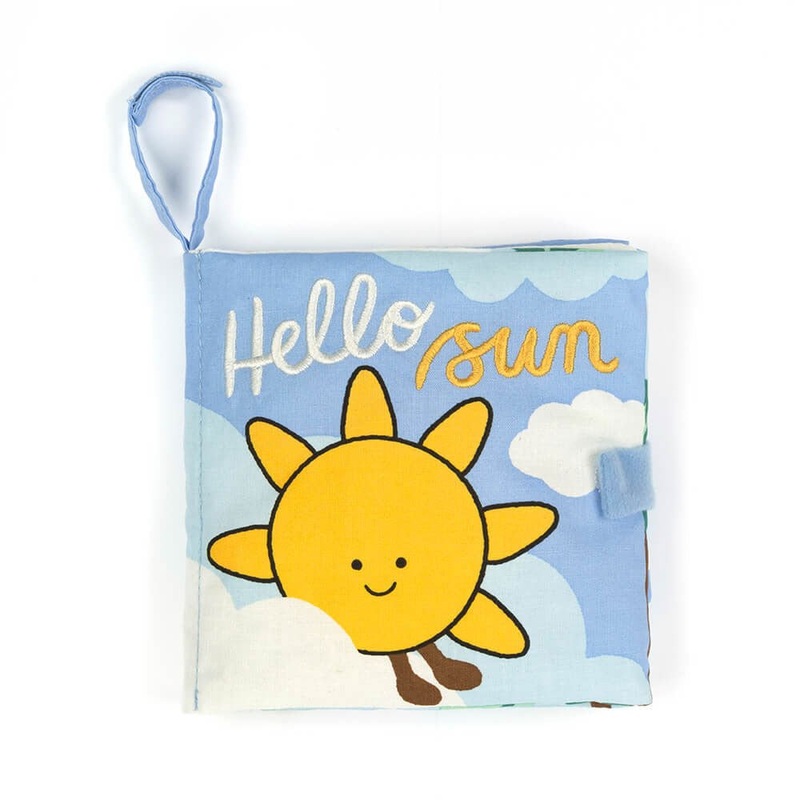 Hello Sun Fabric Activity Book by Jellycat