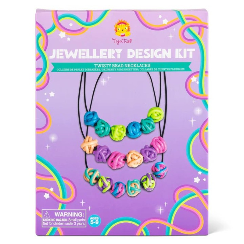 Jewellery Design Kit – Twisty Beads Necklaces by Tiger Tribe