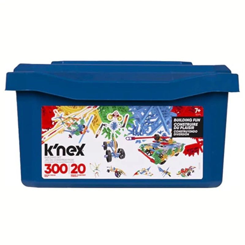 K’nex Building Fun Tub – 300pcs – 7yrs+