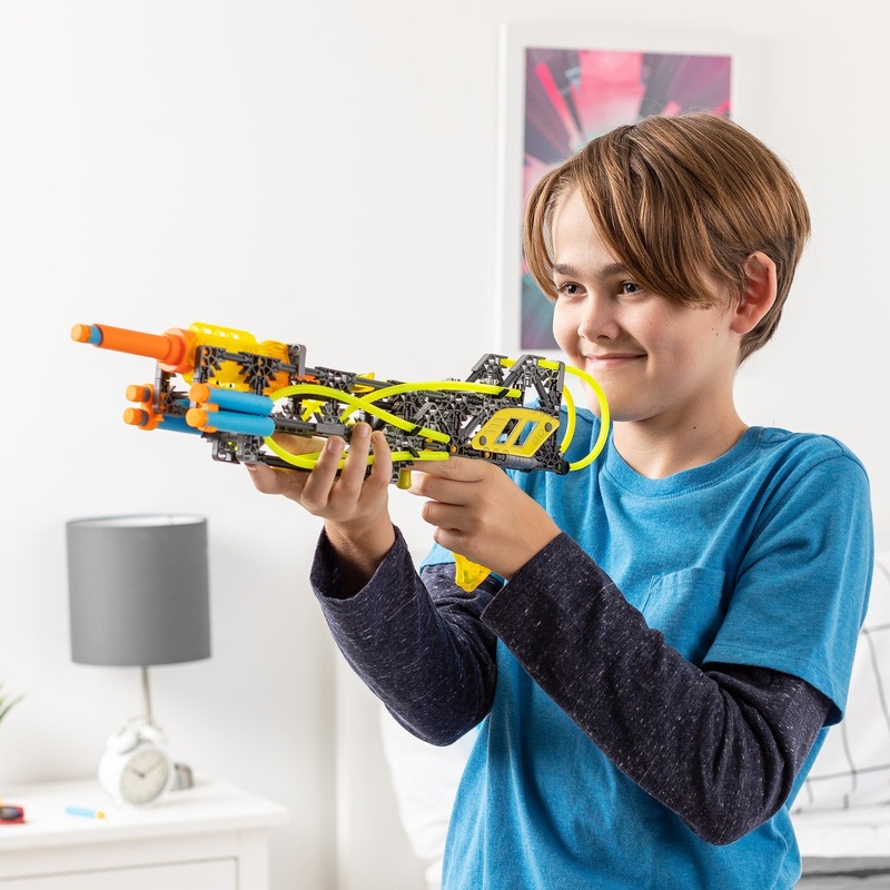 K’nex Cyber X: C5 Neostrike – Foam Dart Blaster – 176pc / 4 models – 8yrs+