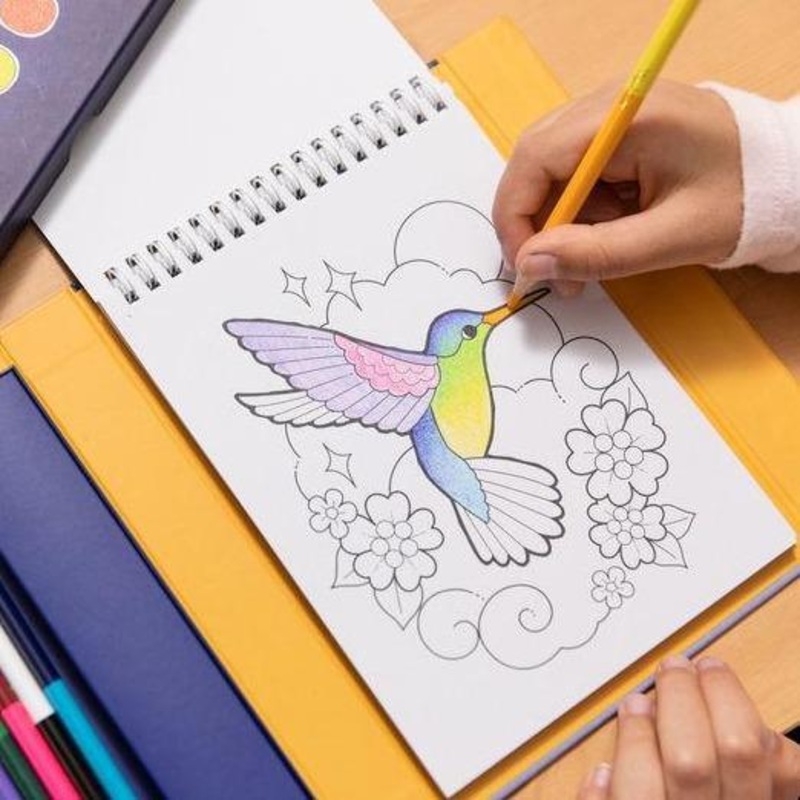 Pencil Art – Blend and Shade by Tiger Tribe – 8yrs+