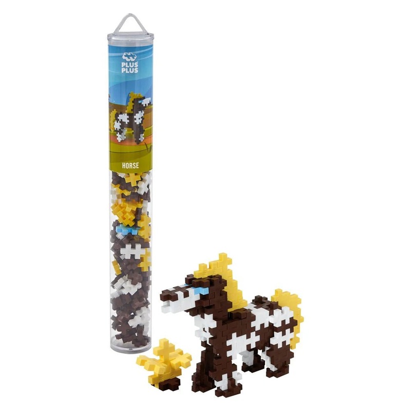 Plus-Plus Horse – 100pcs tube – 5yrs+