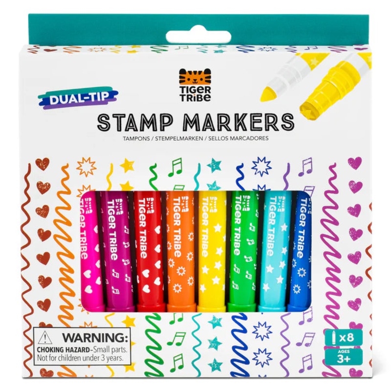 Dual tip stamp markers by Tiger Tribe