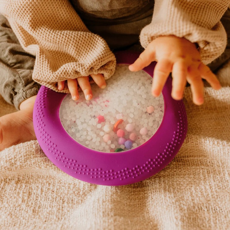 Jellystone Designs – Peekaboo Tactile Sensory Bag – Galaxy – 18 months+