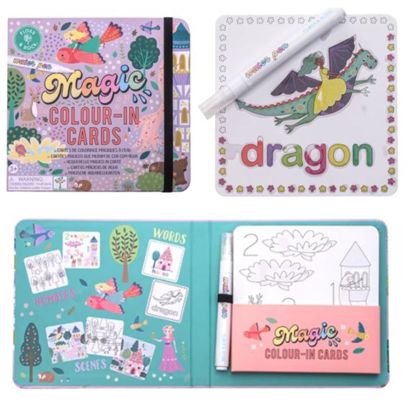 Magic Water Pen Pad – Fairytale – Floss & Rock