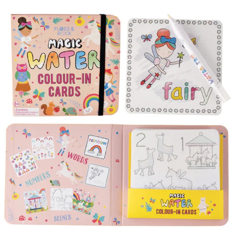 Magic Water Pen Pad – Rainbow Fairy – Floss & Rock