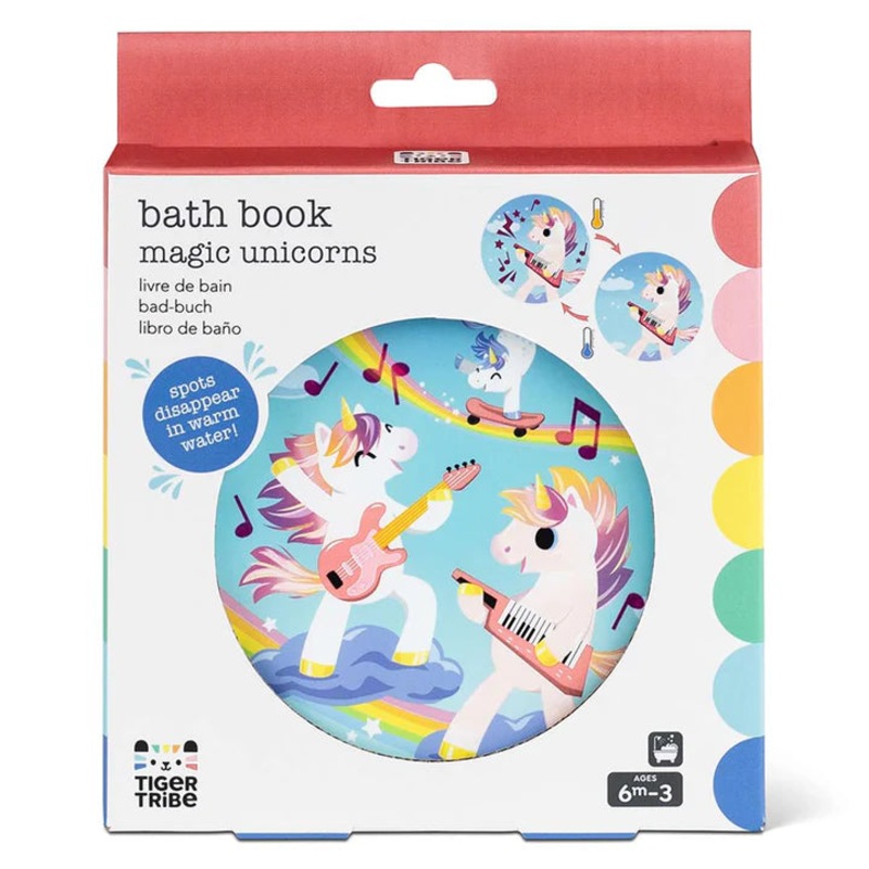 Messy Bath Book – Magic Unicorns by Tiger Tribe – 6 months+