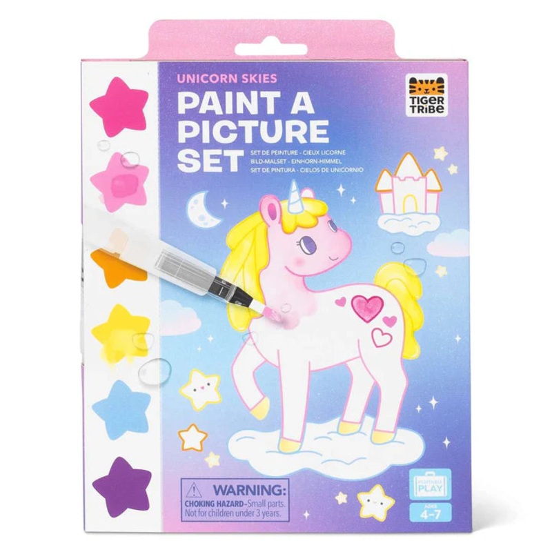 Paint a Picture – Unicorn Skies by Tiger Tribe – 4yrs+