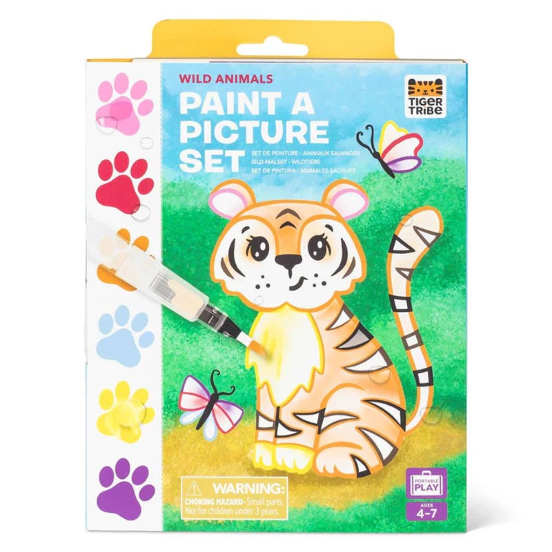 Paint a Picture – Wild Animals by Tiger Tribe – 4yrs+