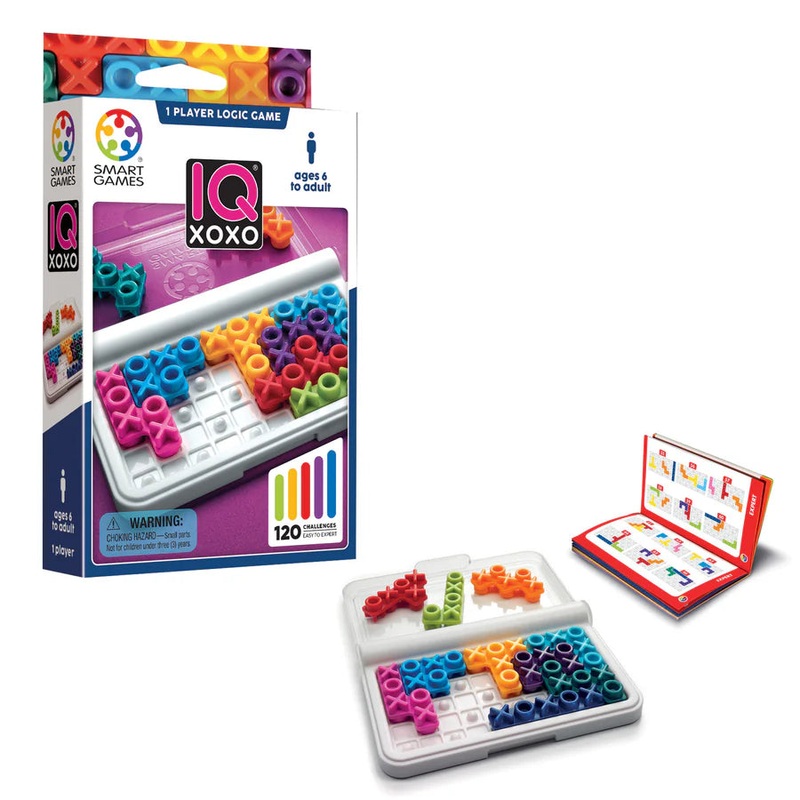 Smart Games: IQ XOXO – Brainteaser Puzzle Game – 6yrs+