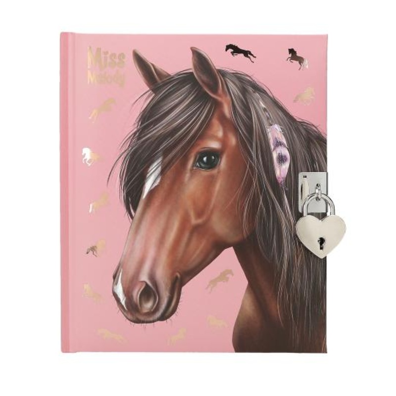 Top Model: Miss Melody Diary with Lock & Key – 192 pages + stickers – 6yrs+