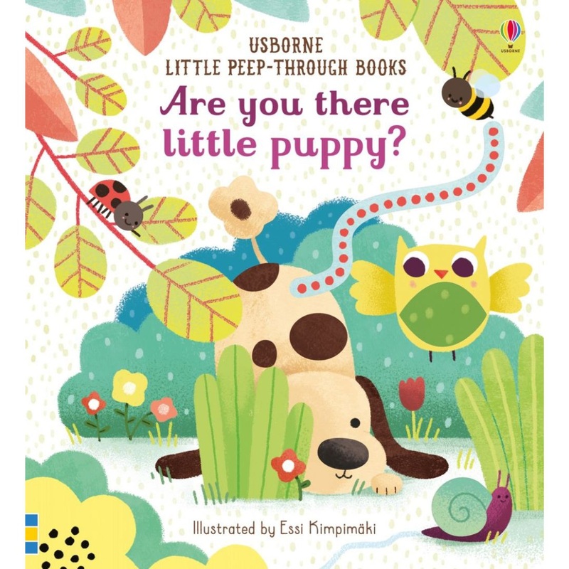 Usborne Tactile Board Book: Are You There Little Puppy? 6 months+
