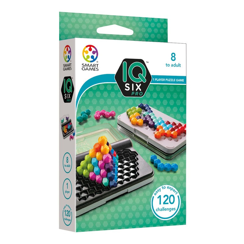 Smart Games: IQ Six Pro – Brainteaser Puzzle Game – 8yrs +