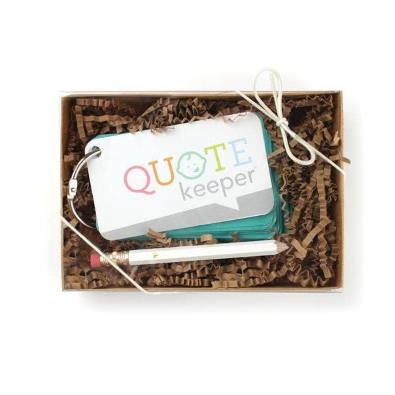 Quote Keeper Book New Parent Gift