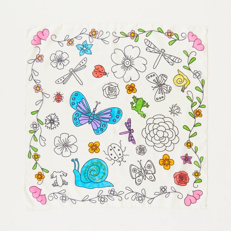 Mini Coloring Playsilk – Heart