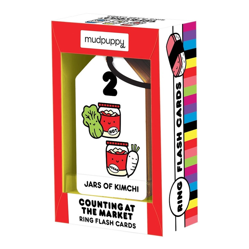 Ring Flash Cards – Counting at the Market