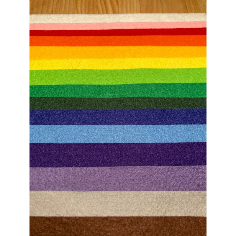 FELT WOOL SHEETS, 15 colours – Arts&Crafts