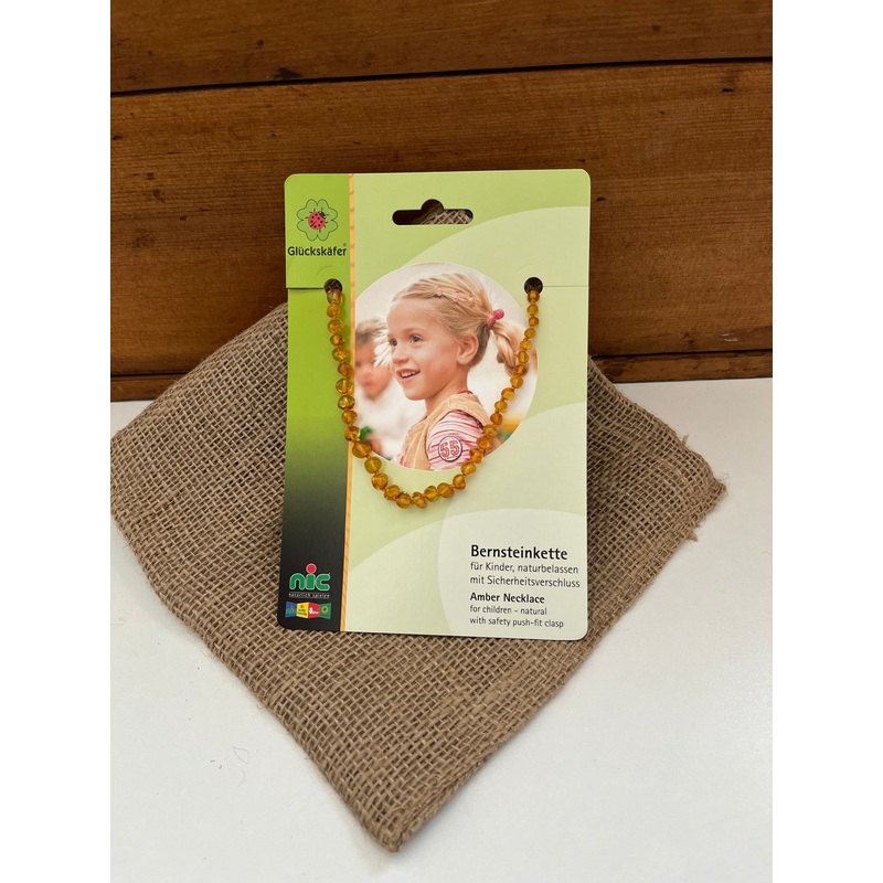 AMBER NECKLACE – for Baby, or young child, 2 choices!