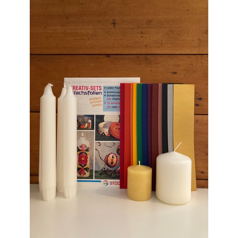 Beeswax Craft Set, Art – CANDLE DECORATING KIT