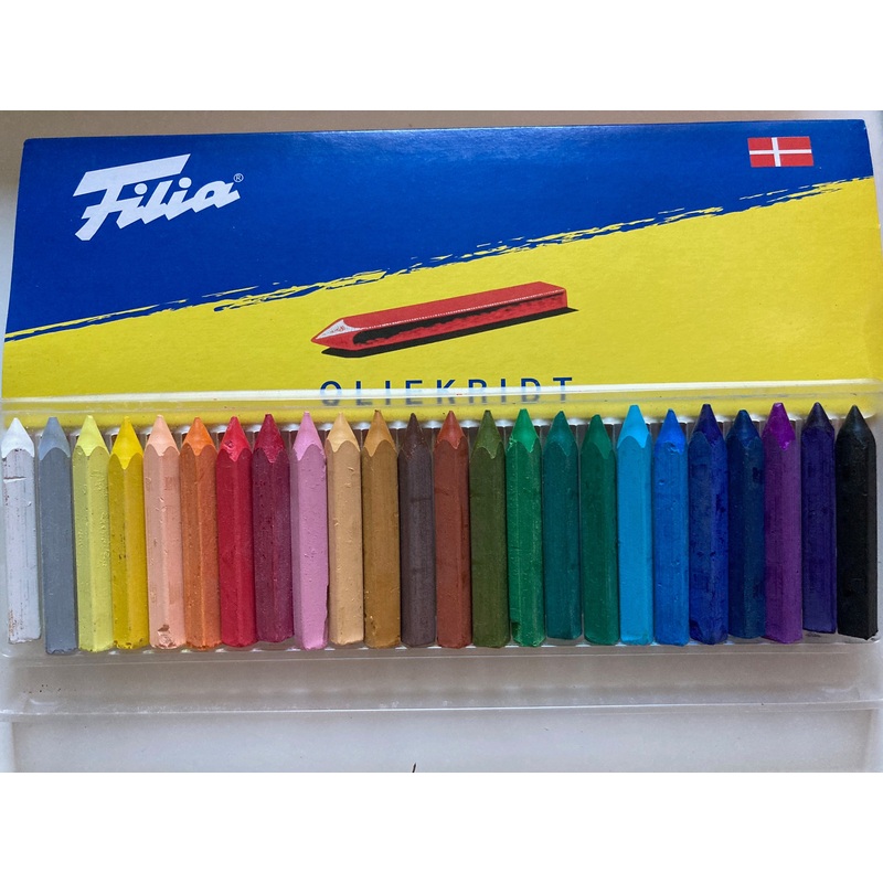 Crayons, OIL CRAYONS 24 COLOURS – Art